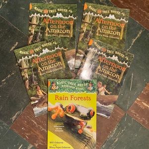 Magic Treehouse Afternoon on the Amazon Classroom Bundle w/ Rain Forest Research
